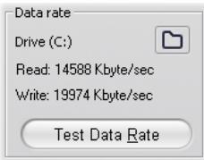 PINNACLE STUDIO 10 PLUS - Data rate - 1