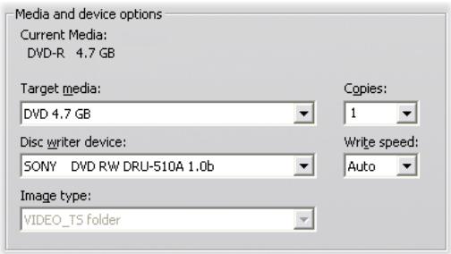 PINNACLE STUDIO 10 PLUS - Media and device options - 1