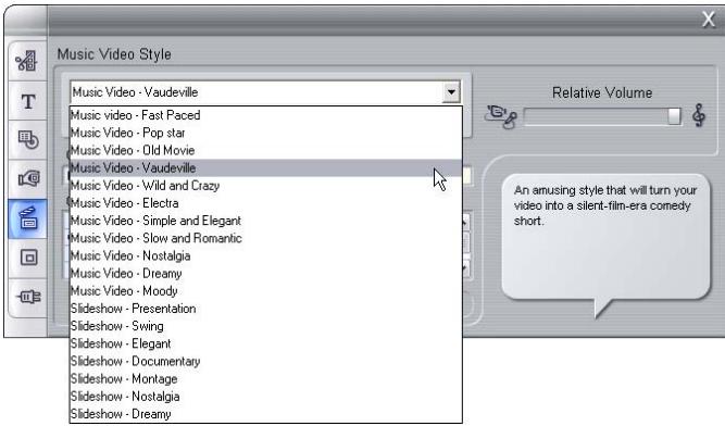 PINNACLE STUDIO 10 PLUS - SmartMovie styles - 1