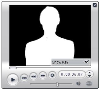PINNACLE STUDIO 10 PLUS - Parameter settings for the Chroma key effect. - 1