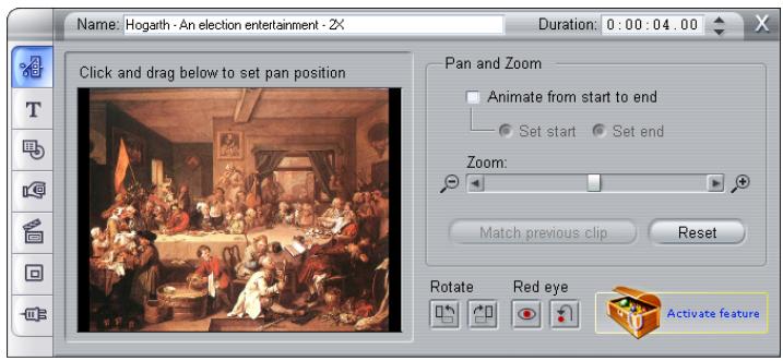 PINNACLE STUDIO 10 PLUS - Editing photos and graphics - 1
