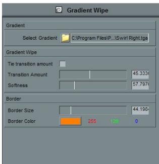 PINNACLE HOLLYWOOD FX V5 - Filter - Gradient Wipe - 1