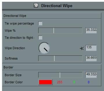 PINNACLE HOLLYWOOD FX V5 - Filter - Directional Wipe - 1