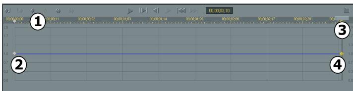 PINNACLE HOLLYWOOD FX V5 - Creating the envelope - 1