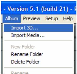PINNACLE HOLLYWOOD FX V5 - To import a Lightwave 3D object: - 1