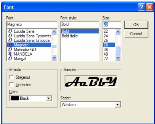 PINNACLE HOLLYWOOD FX V5 - To set 3D Text options: - 2