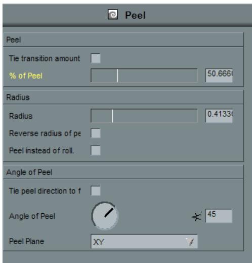 PINNACLE HOLLYWOOD FX V5 - To attach the Peel Plugin: - 2