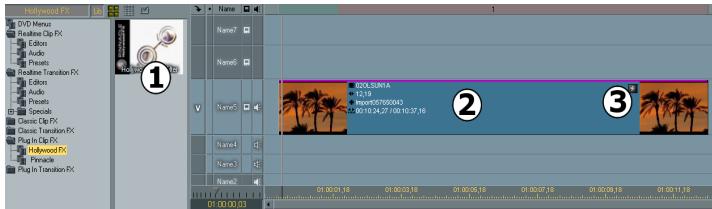 PINNACLE HOLLYWOOD FX V5.5 - To prepare for the tutorial: - 1