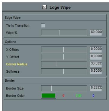 PINNACLE HOLLYWOOD FX V5.5 - Filter - Edge Wipe - 1