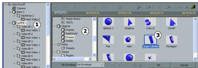 PINNACLE HOLLYWOOD FX V5.5 - To replace the Flat Window (SoftFB 1): - 1