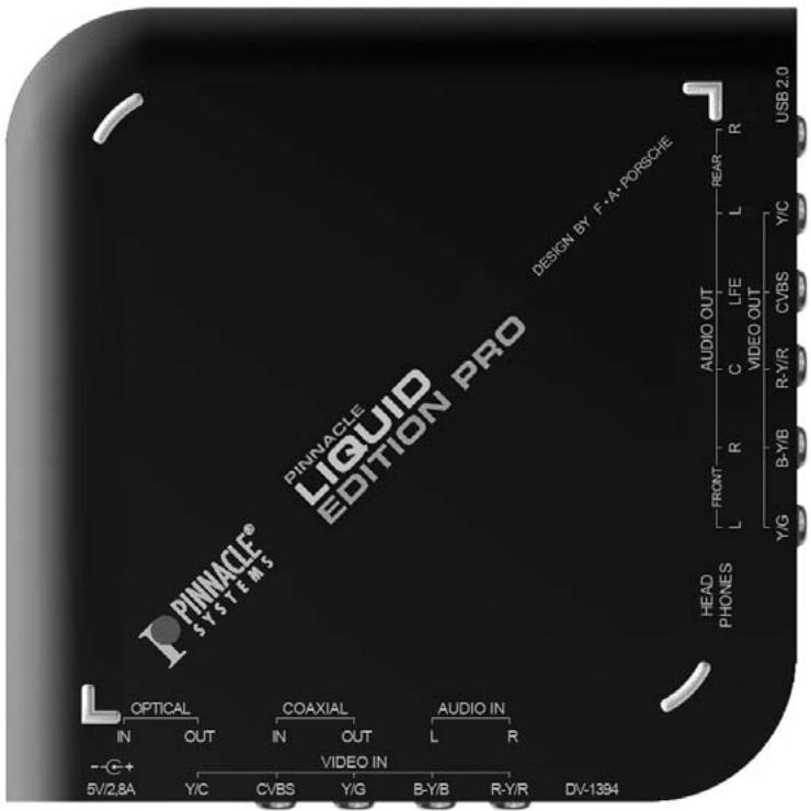 PINNACLE LIQUID EDITION PRO - Box Connections - 1