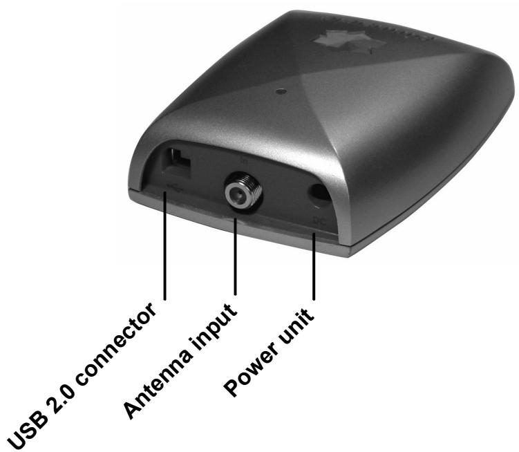 PINNACLE PCTV 450E - Connections – Rear - 1