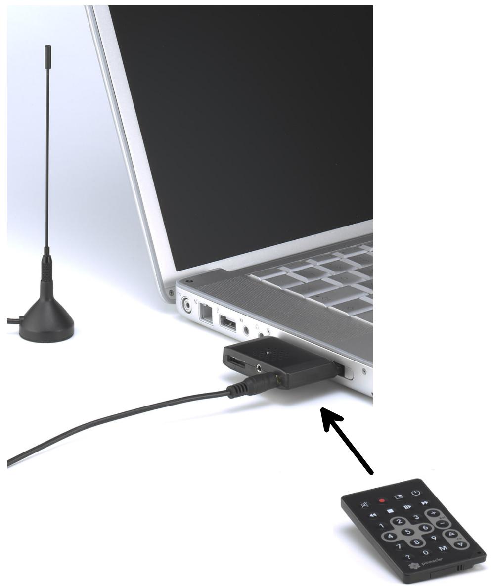 PINNACLE PCTV HYBRID PRO STICK 310C - Using the Remote Control - 1