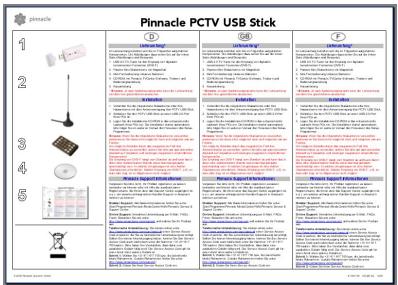 PINNACLE PCTV USB-STICK - Table of Contents - 6