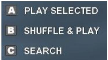 PINNACLE SHOWCENTER - After opening the "Playlists" menu, you have the following options: - 1