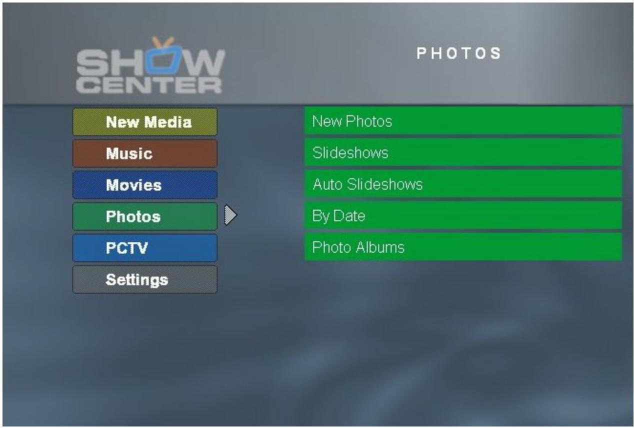 PINNACLE SHOWCENTER - TV Menu - Photos - 1