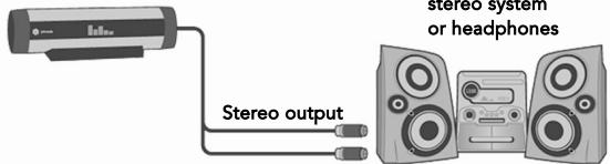PINNACLE SOUNDBRIDGE HOMEMUSIC - Step I: Connect SoundBridge to an Audio Device - 2