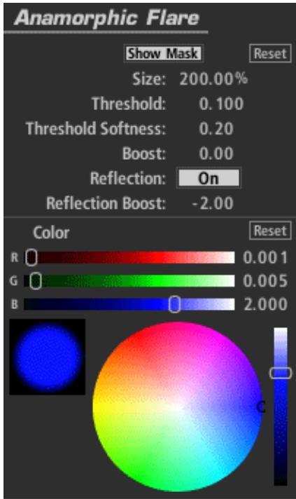 PINNACLE MAGIC BULLET LOOKS - Anamorphic Flare (appears in Lens) - 1