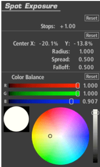 PINNACLE MAGIC BULLET LOOKS - Spot Exposure (appears in Subject, Matte, Lens, Camera, or Post) - 1