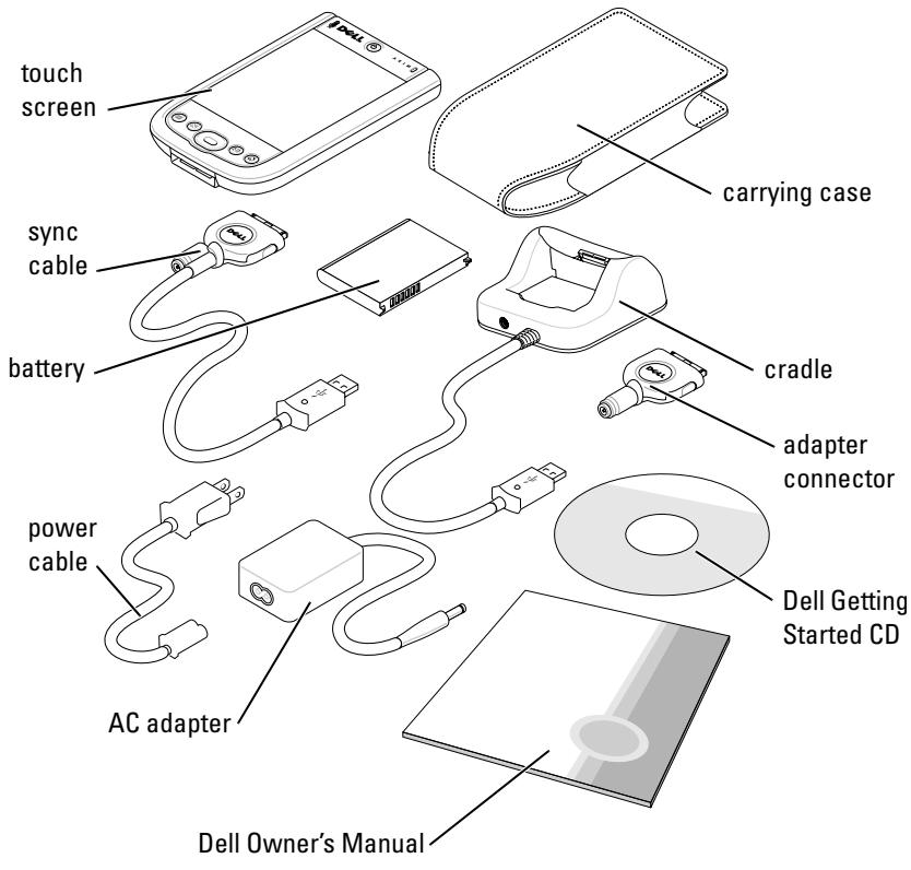 DELL AXIM X51 - Unpacking Your Device - 1