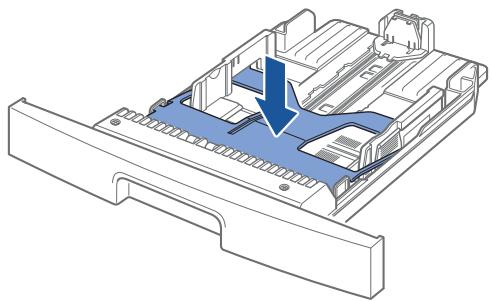 DELL 1600N - Loading Paper Into the Paper Tray - 2