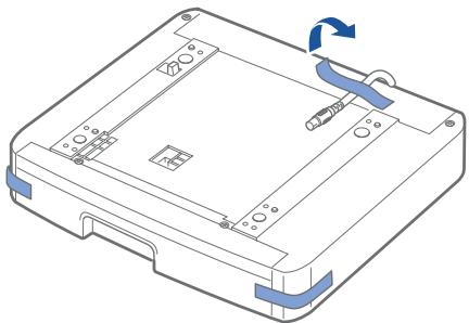 DELL 1600N - Installing an Optional Tray 2 - 1