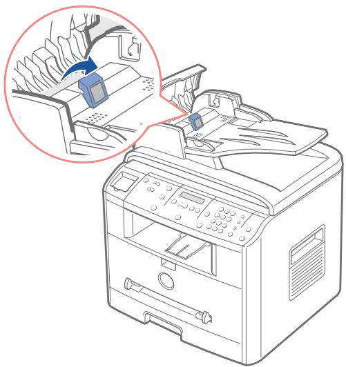 DELL 1600N - Replacing the ADF Rubber Pad - 3