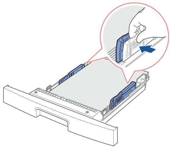 DELL 1600N - Loading Paper Into the Paper Tray - 9