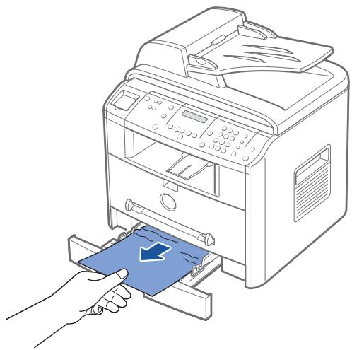 DELL 1600N - Paper Feed Jam (Tray 1) - 2