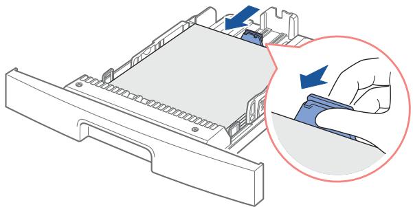 DELL 1600N - Loading Paper Into the Paper Tray - 8