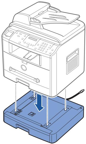 DELL 1600N - Installing an Optional Tray 2 - 3