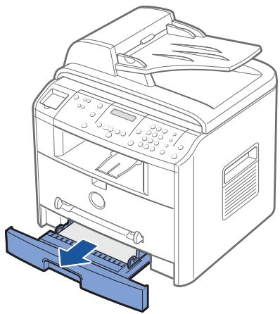 DELL 1600N - Paper Feed Jam (Tray 1) - 1