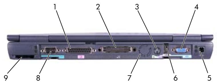 DELL LATITUDE C510 - Hátulnézet - 3