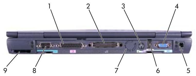 DELL LATITUDE C610 - Hátulnézet - 3