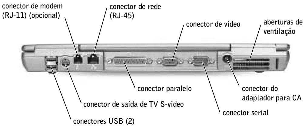 DELL LATITUDE D600 - Vista posterior - 3