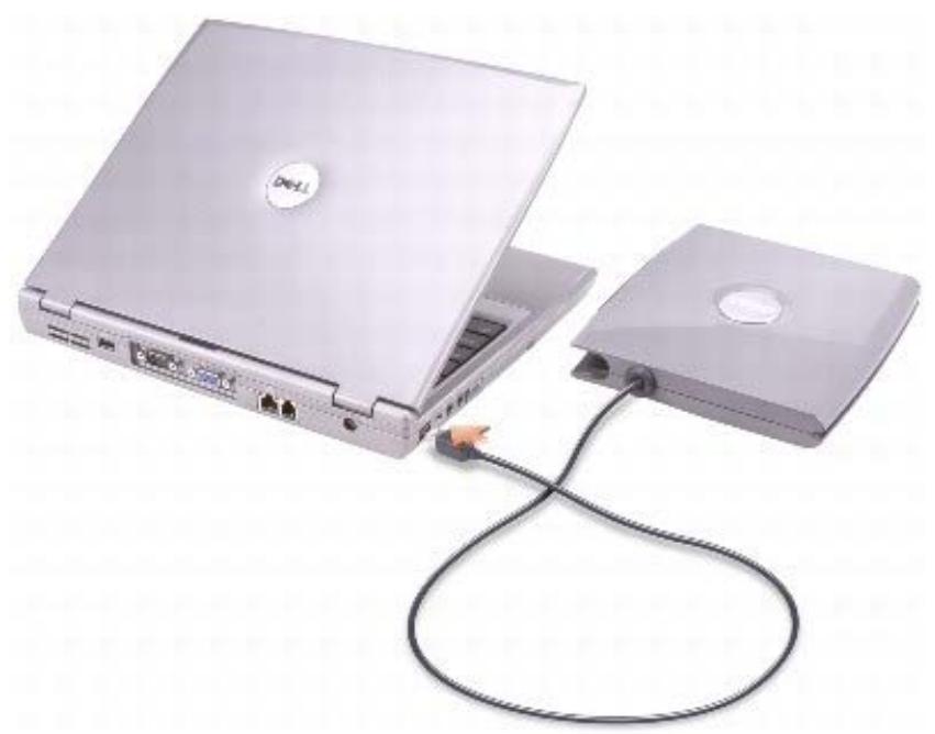 DELL LATITUDE D400 - Removing and Installing Devices When the Computer is Turned Off - 3