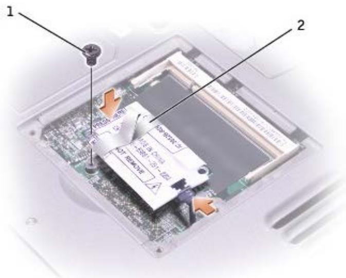 DELL LATITUDE D400 - Adding a Modem - 4