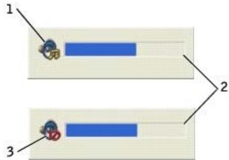 DELL LATITUDE D400 - Adjusting the Volume - 4