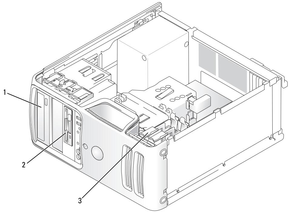 DELL DIMENSION E520 - Drives - 1