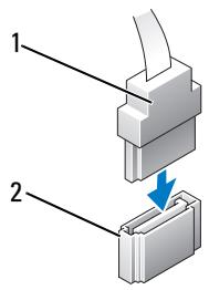 DELL DIMENSION E520 - Drive Interface Connectors - 1