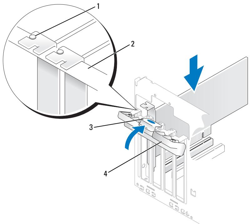 DELL DIMENSION E520 - Installing a PCI Card - 4
