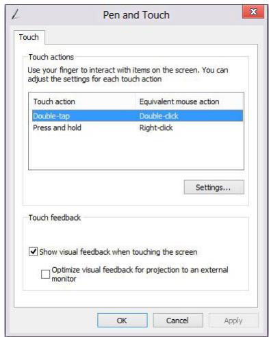 DELL LATITUDE ST2 - Utilisation de la fonction tactile - 2