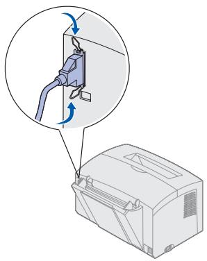 DELL P1500 - Attaching a cable - 2