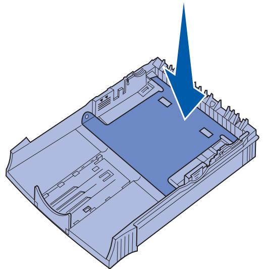 DELL P1500 - Loading the optional 250-sheet tray - 2