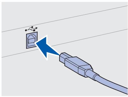 DELL P1500 - Attaching a cable - 1