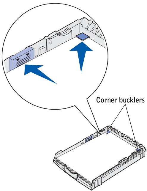 DELL P1500 - Loading the optional 250-sheet tray - 5