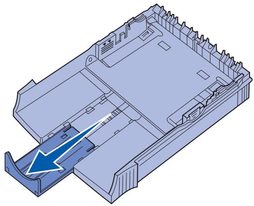 DELL P1500 - Loading the optional 250-sheet tray - 3