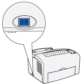 DELL P1500 - Turn on the printer. - 1
