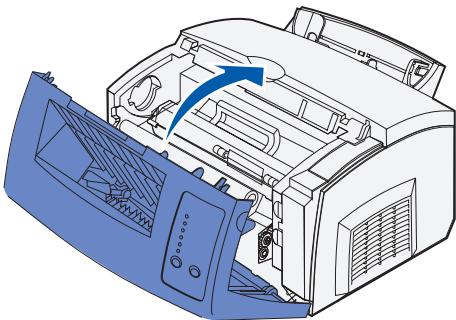 DELL P1500 - Removing toner cartridge packaging - 7