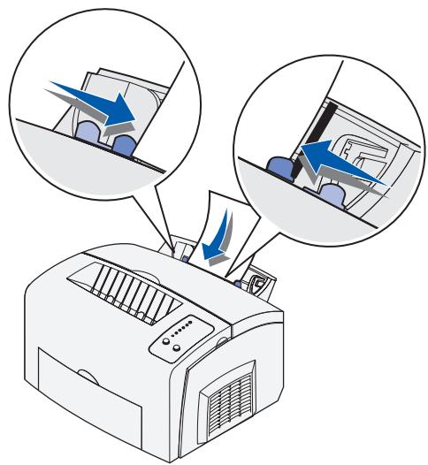 DELL P1500 - Loading the manual feed - 2